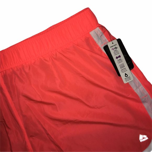 NWT RBX Active Performance Quick Drying Bright Neon Orange Athletic Shorts 3X - Picture 3 of 8